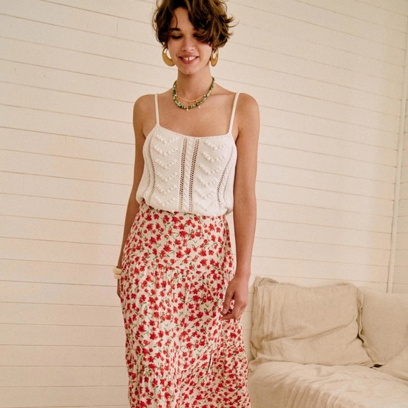 Sezane Tops - Nwt! Sezane Georgie top white